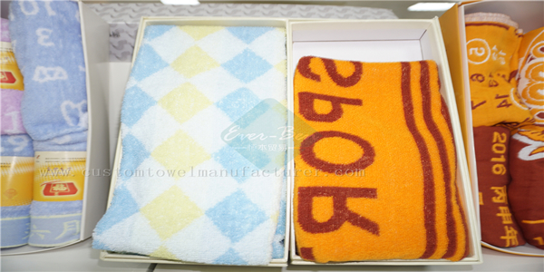 China Bulk Custom Printing Cotton Face Towel Supplier